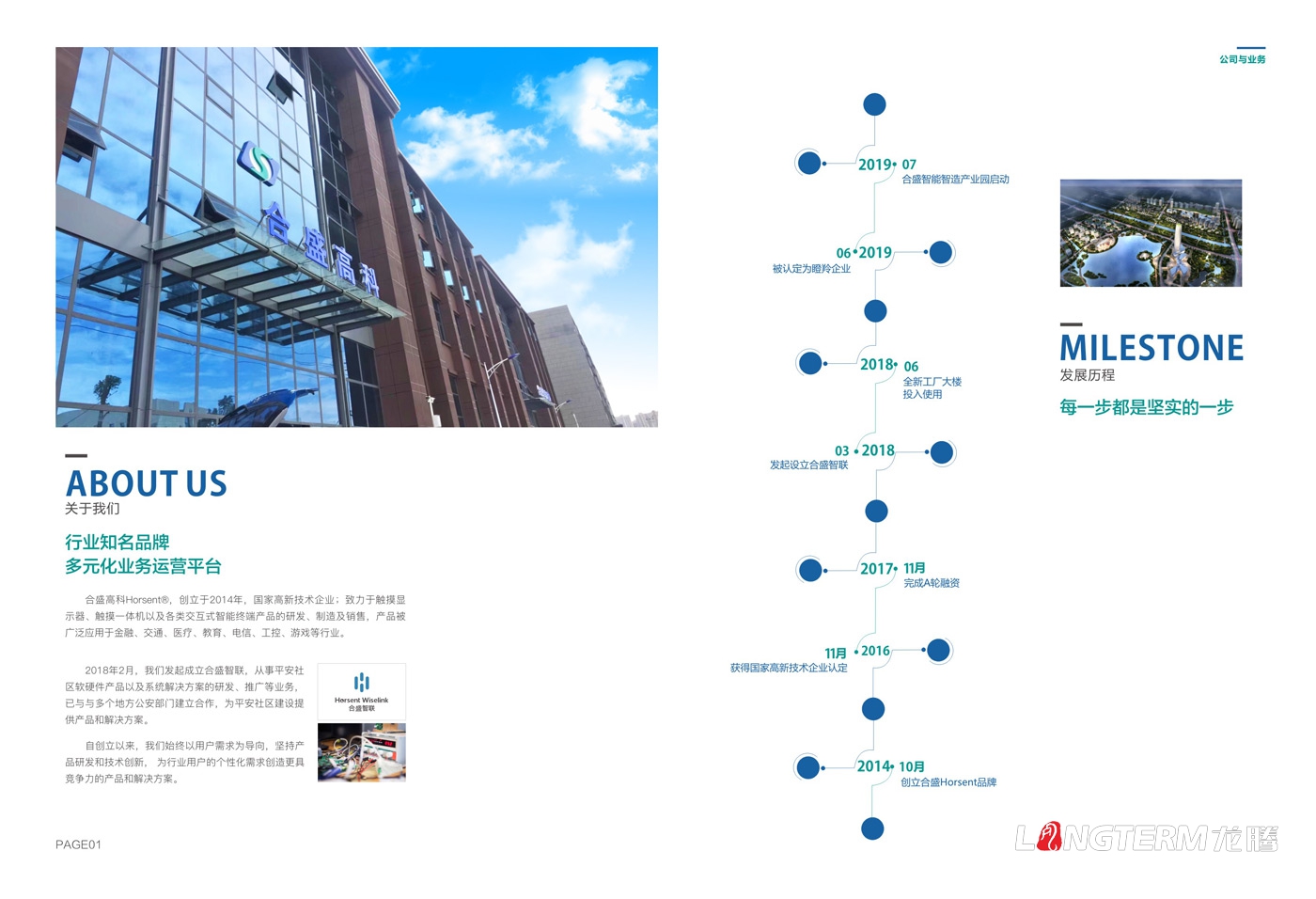 成都合盛高科科技有限公司委托龍騰設(shè)計(jì)企業(yè)宣傳冊(cè)